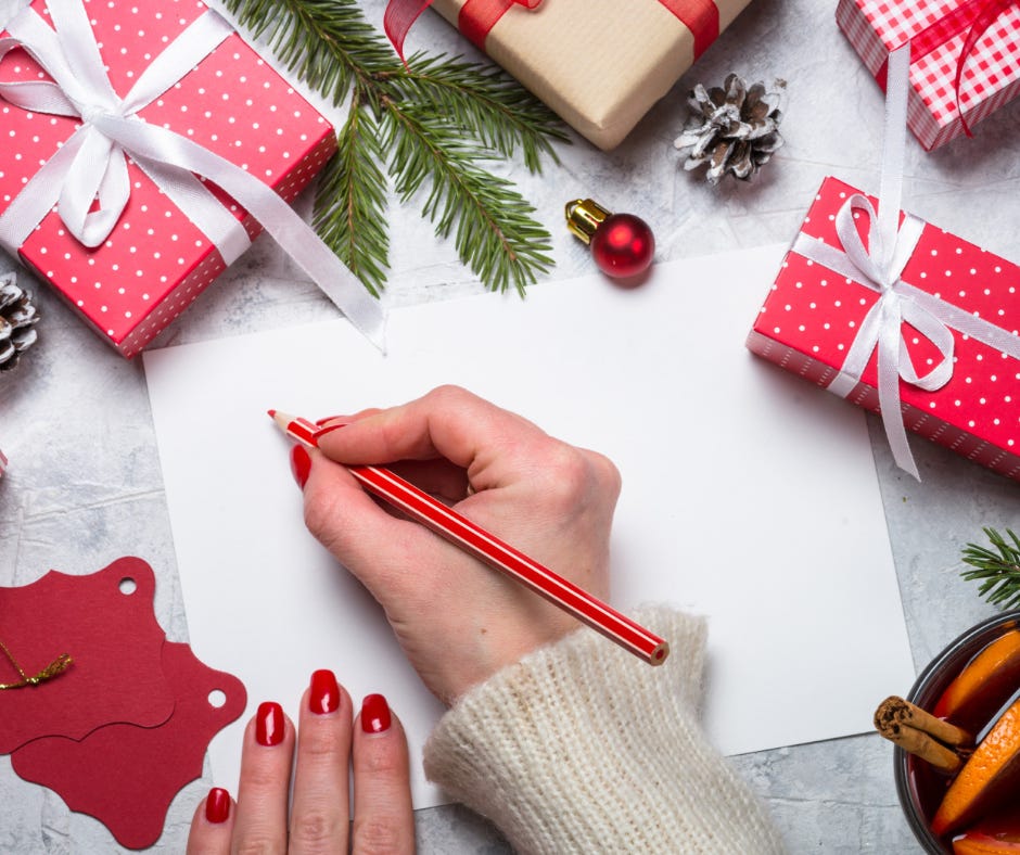 writing is a gift from the heart when it's unconditional