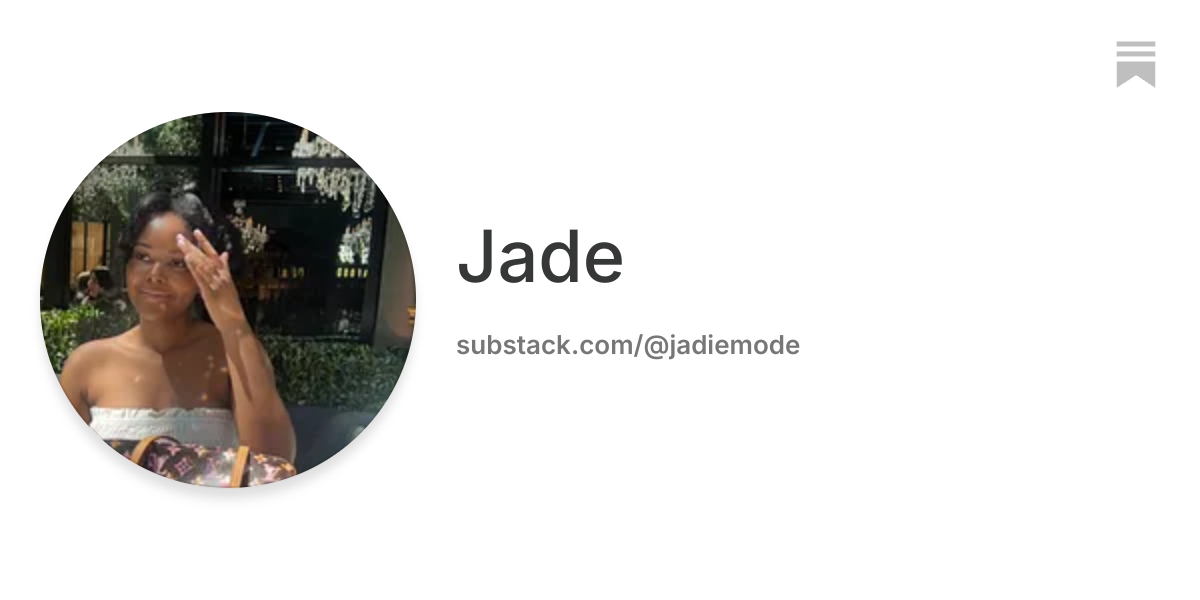 Jade | Substack