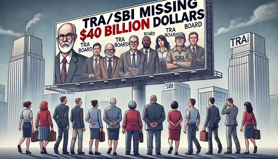 May be pop art of 18 people, crowd and text that says 'TRA/SBI SBI MISSING DOLLARS BOARD $40 BILLION BOARD TRA BOARD TRA TRA BOARD BOARD as CID OCAA TRAI SBI TEACHERS SBI' May be pop art of 18 people, crowd and text that says 'TRA/SBI SBI MISSING DOLLARS BOARD $40 BILLION BOARD TRA BOARD TRA TRA BOARD BOARD as CID OCAA TRAI SBI TEACHERS SBI'