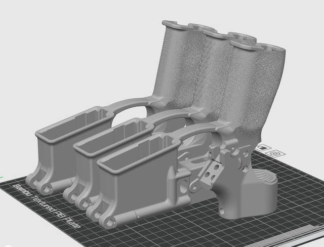 r/fosscad - Defiance Lower Update: Due to more bitching, the Defiance AR-15 Lower project has split into two generations of lowers. Gen 1 with integrated pistol grip and Gen 2 with changeable grip and super safety compatibility. Generation 1 has been updated with new textures, reinforcement, & reworked Readme.