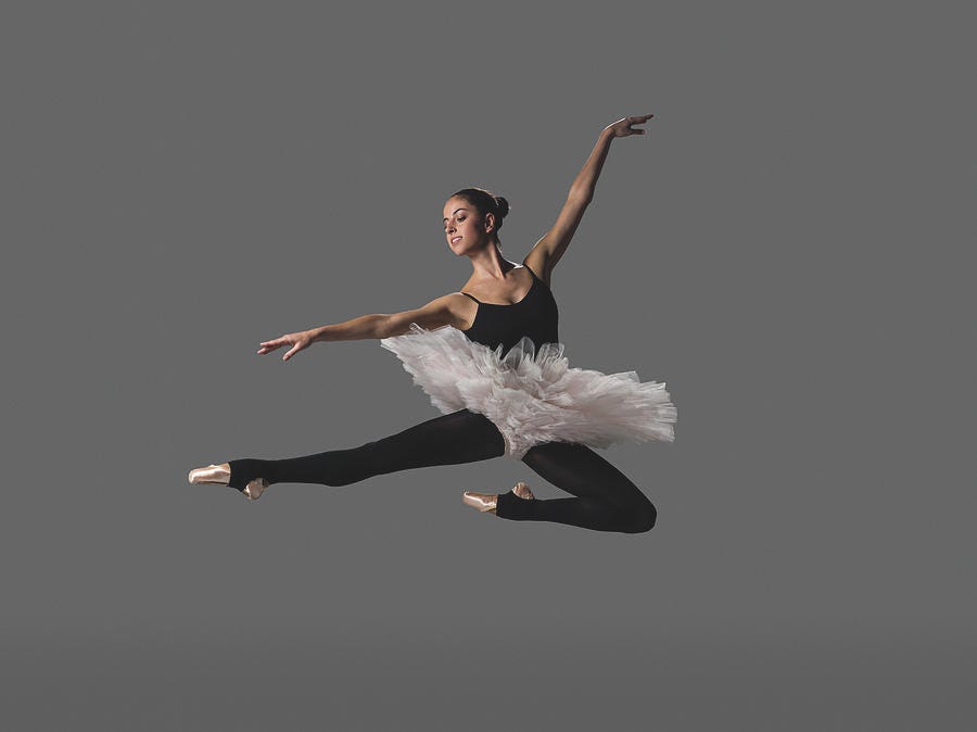 Ballerina Performing Pas De Chat by Nisian Hughes Ballerina Performing Pas De Chat by Nisian Hughes