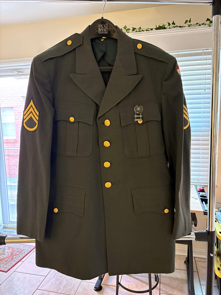 Jim Dalman and Jimmy Dalman Military Uniforms
