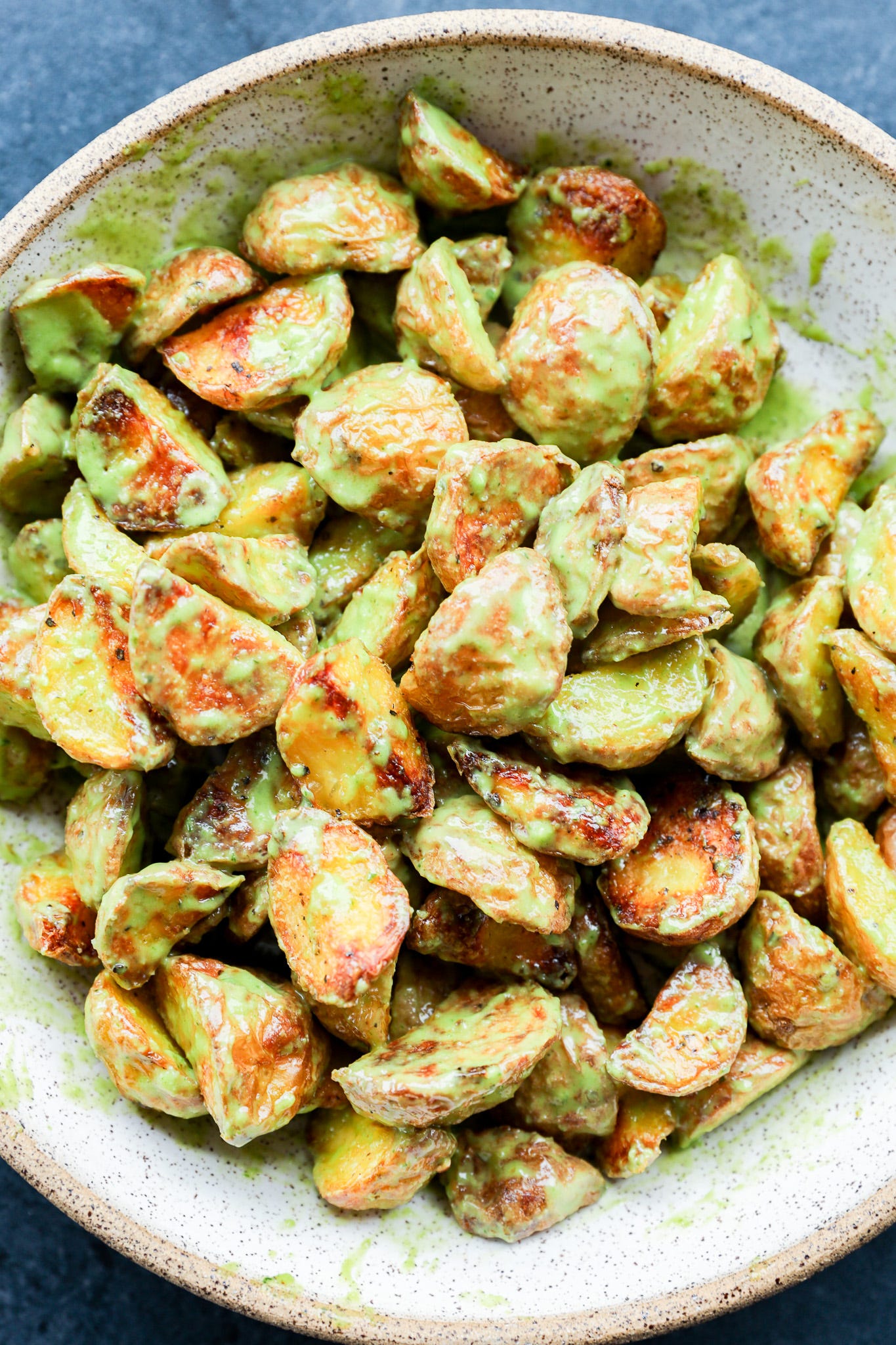 green goddess potatoes - by Meghan Yager - the slice