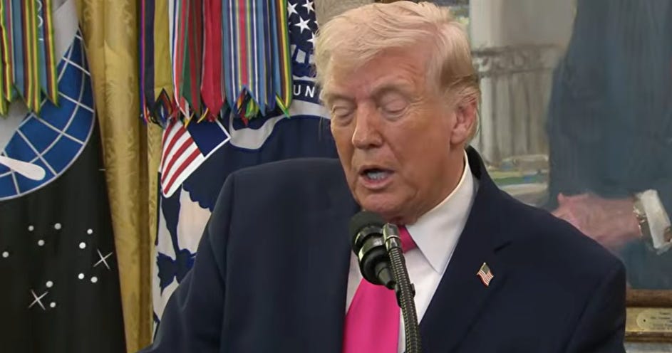 Trump Melts Like Frosty The Snowman While Trying To Proclaim The Iran War Over