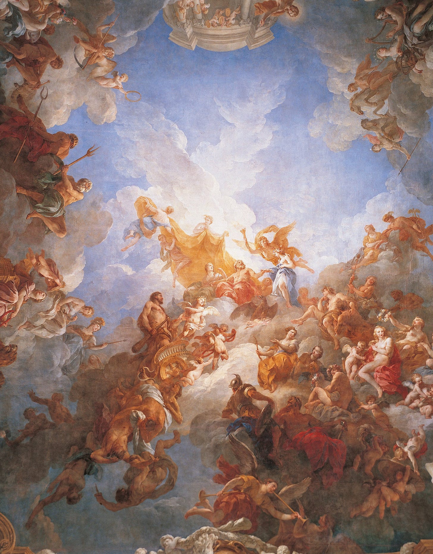 The Apotheosis of Hercules by François Lemoyne