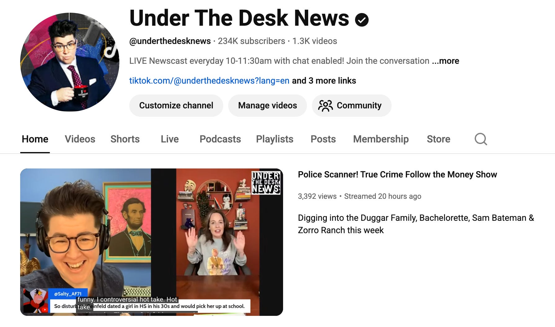 Ut Dn CTA: UTDN & Friends New Show - by V Spehar