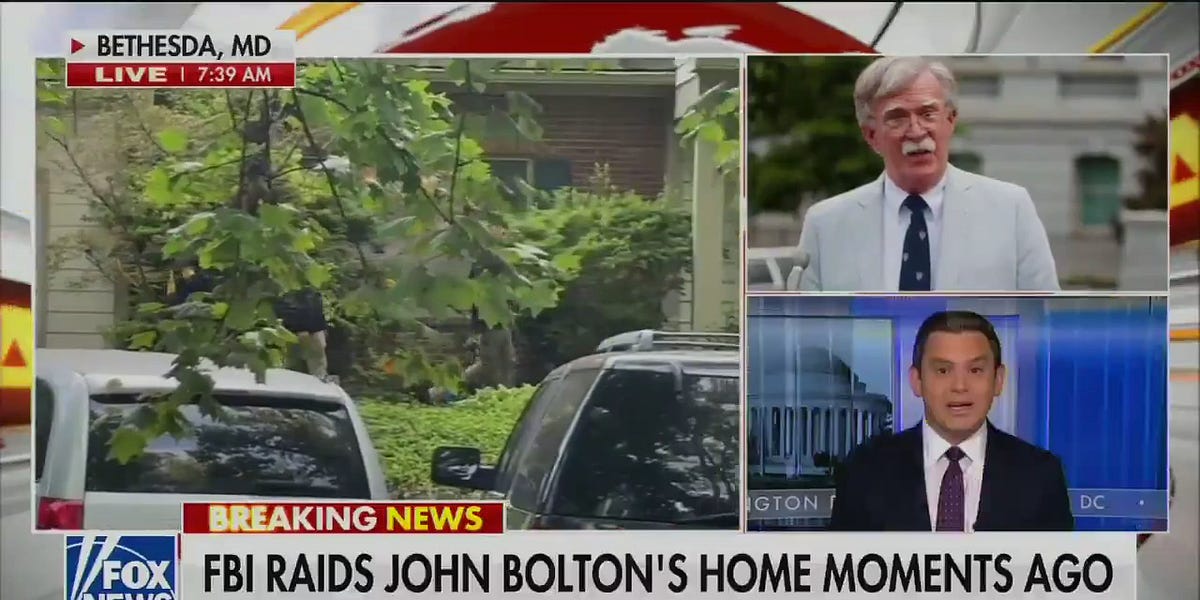 Trump FBI Raid&rsquo;s Bolton&rsquo;s Home!