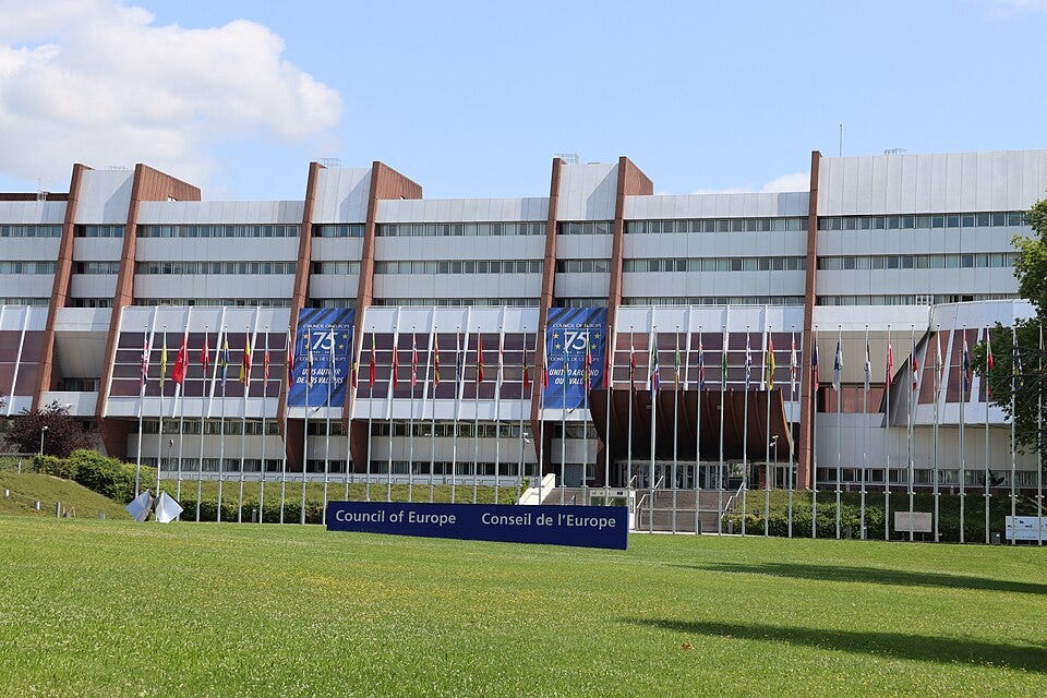 Facade of the Palace of Europe.