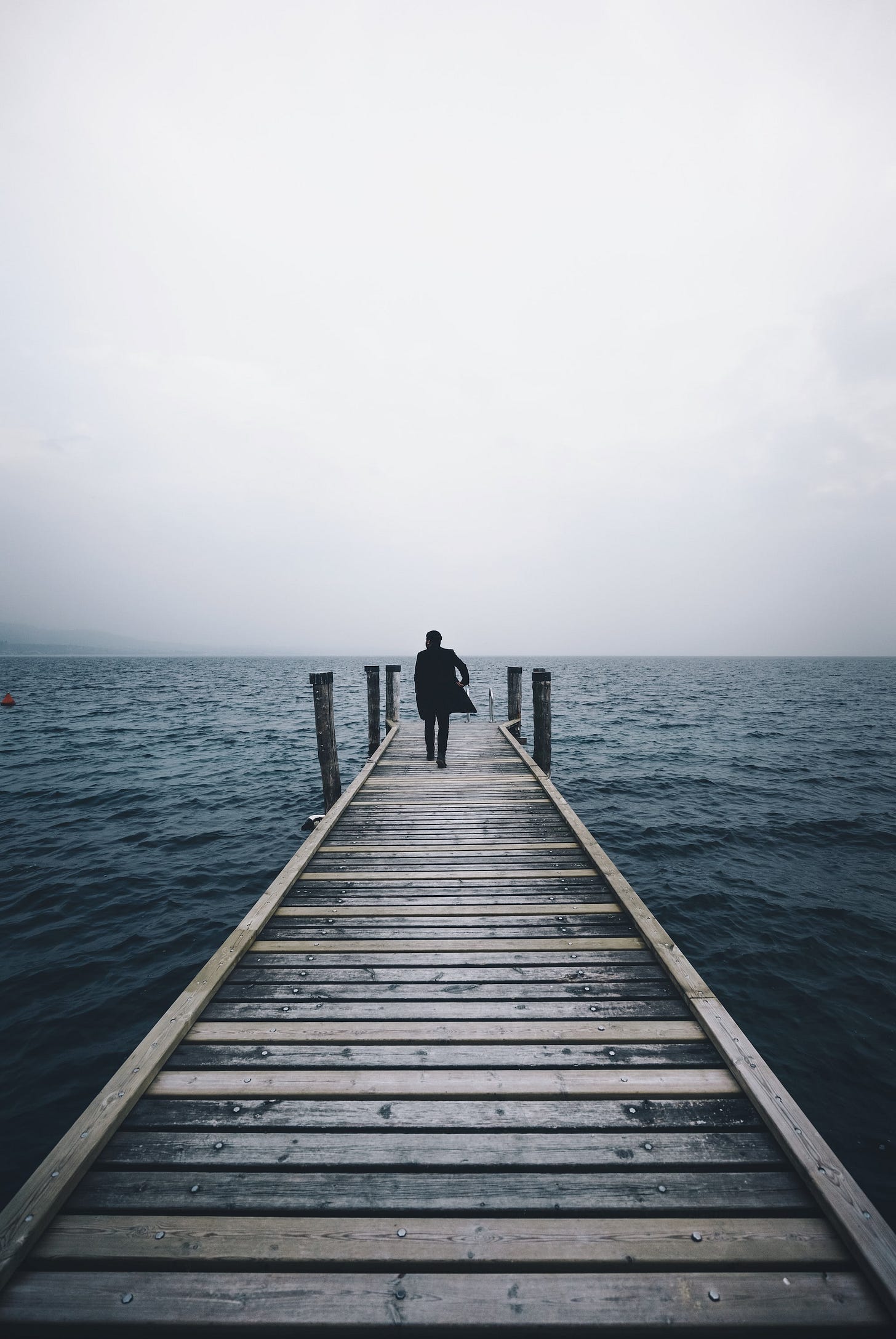 Walking Towards The Water