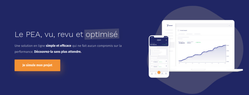 Yomoni : Meilleur PEA en gestion pilotée.