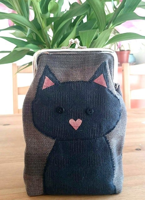 cat metal frame purse cat metal frame purse
