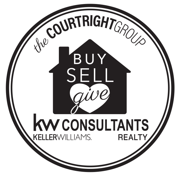 the COURTRIGHTGROUP
BUY
SELL
give
KW CONSULTANTS
KELLERWILLIAMS.
REALTY 