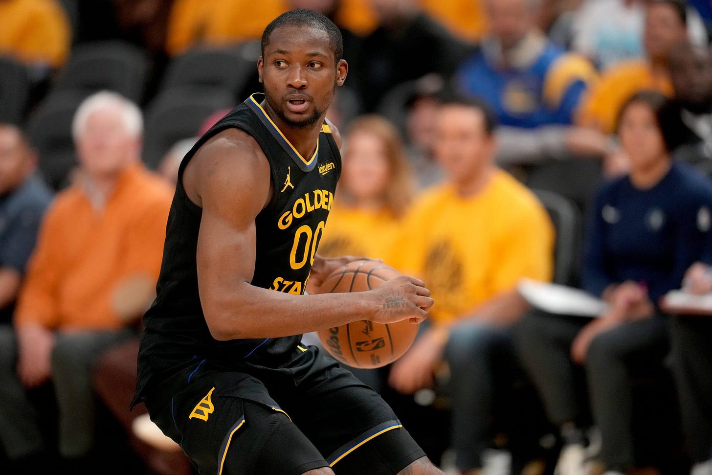 Despite new Warriors contract, Jonathan Kuminga acknowledges unclear  long-term future: 'I'm here now' - The Athletic