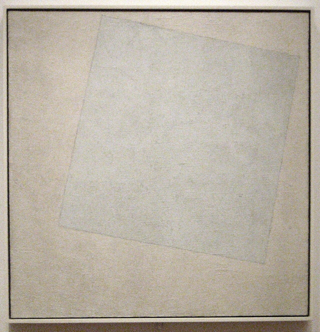 White square tilted at an angle on a slightly different white background White square tilted at an angle on a slightly different white background
