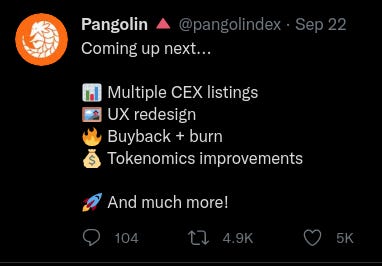 Upcoming