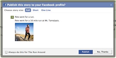 Facebook Connect - Feed Form