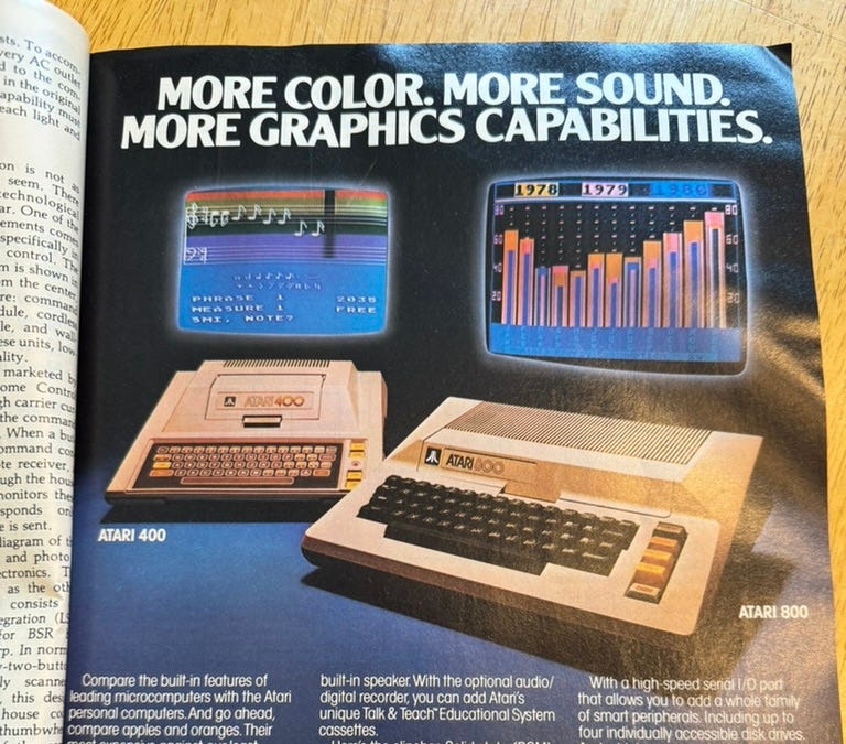 ACADEMY] LA GAMME D'ORDINATEURS ATARI 8 BITS