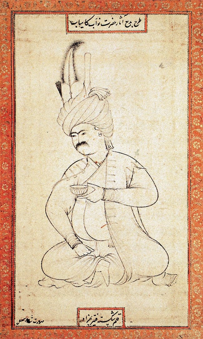 Grandson of Princess Theodora, taken from https://en.wikipedia.org/wiki/Ismail_I#/media/File:Shah_Ismail_I_Safavid,_Behzad.jpg
