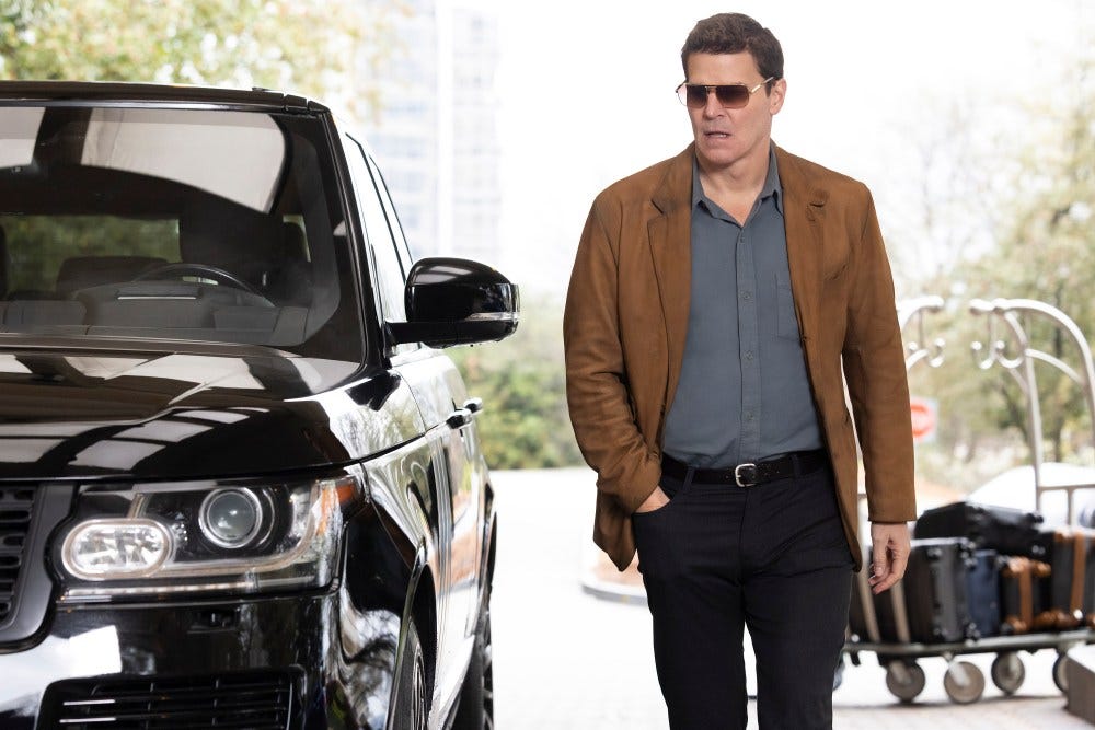 THE ROCKFORD FILES -- "Pilot" -- Pictured: David Boreanaz as James "Jim" Rockford -- (Photo by: Mark Hill/NBC)