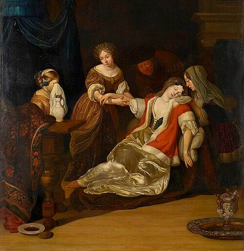 File:After Eglon van der Neer - A Lady Fainting after having been Bled c.1680-1750.jpg