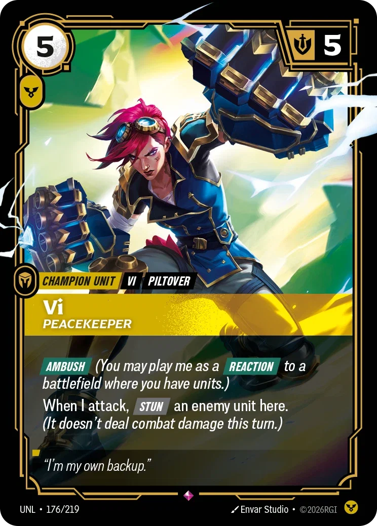 Vi, Peacekeeper Vi, Peacekeeper
