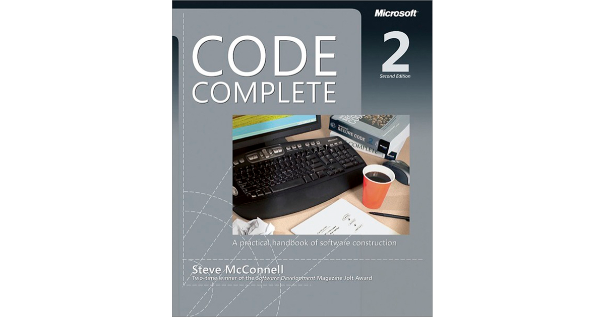 Code Complete, 2nd Edition [Book]