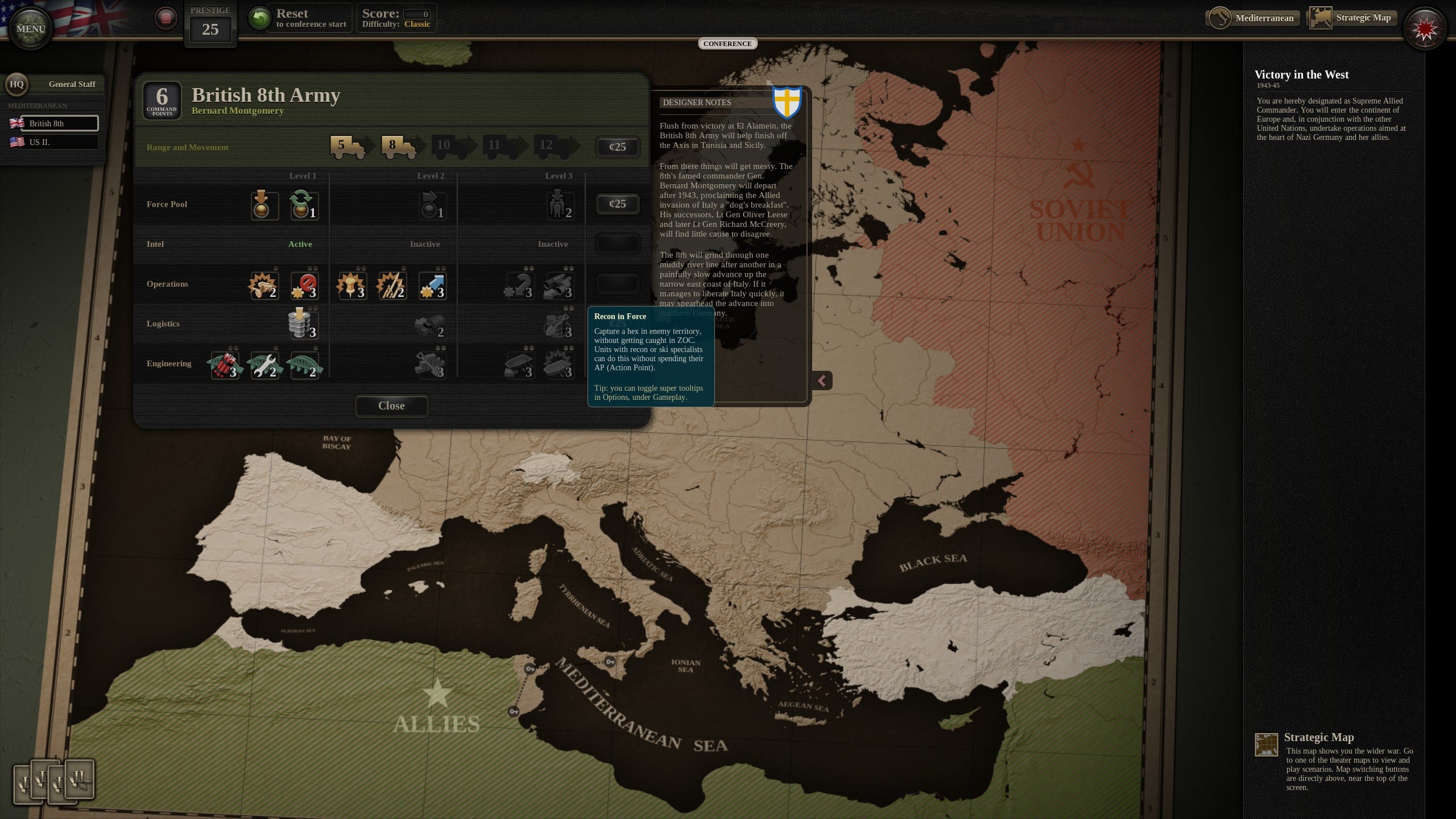 Unity of Command II: Attacking Results