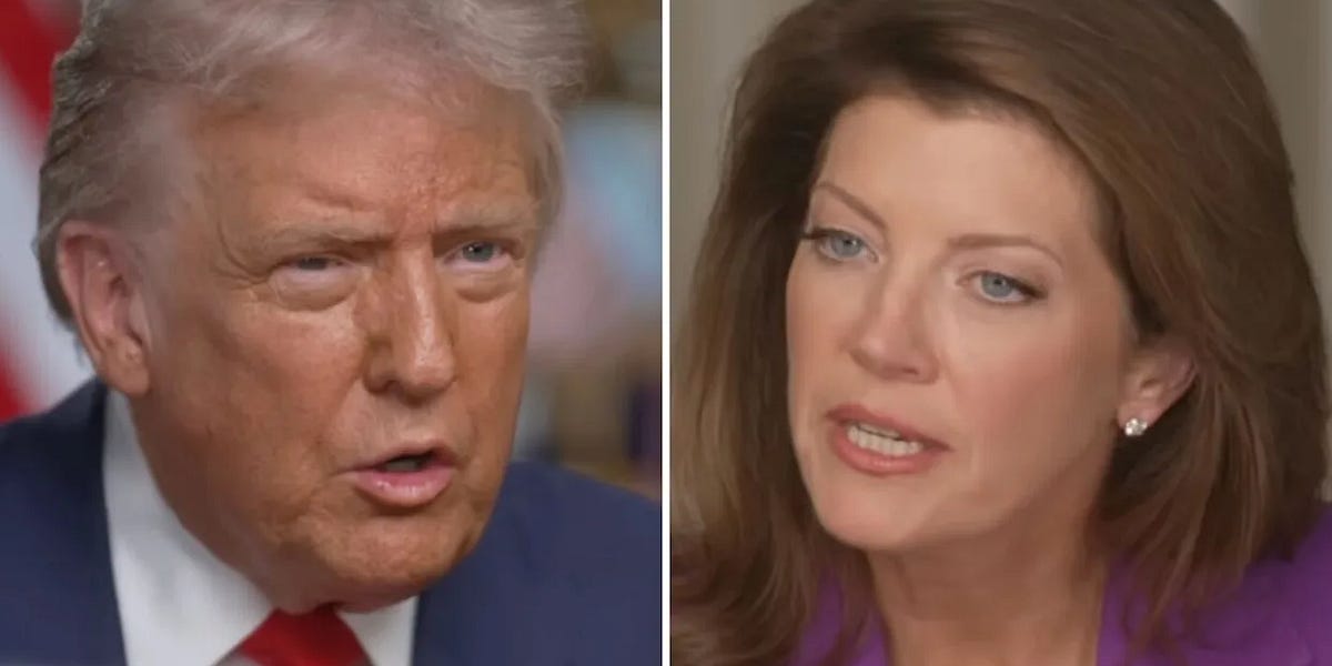 The 60 Minutes interview with Trump you didn't see