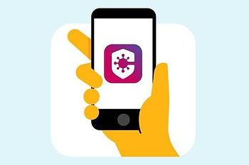 Corona Melder app Corona Melder app