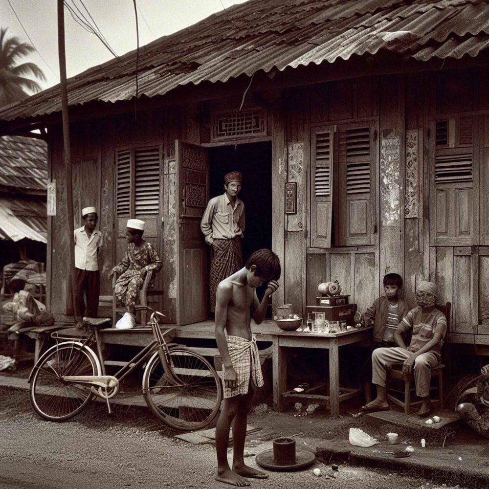 One Malay kampong in Johor, high on gangsta ganja