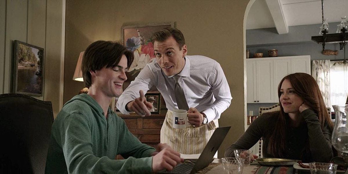 Walker Grey Flag leader Kevin getting gay Augie all excited and worked up for Jared Padalecki on set.