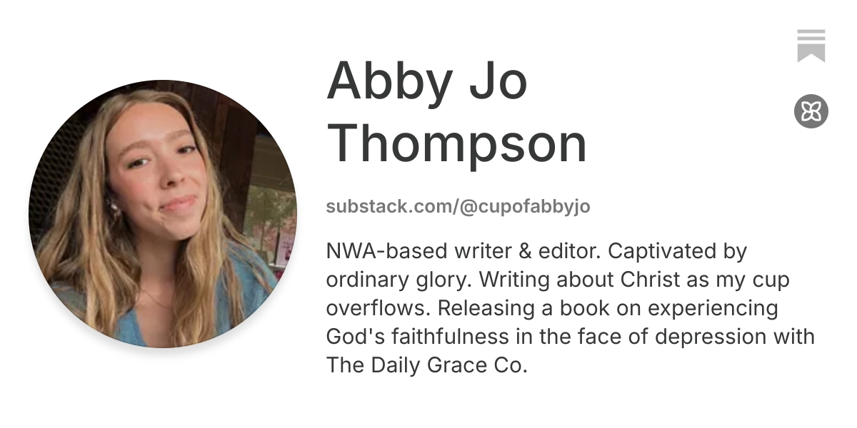 Abby Jo Thompson | Substack