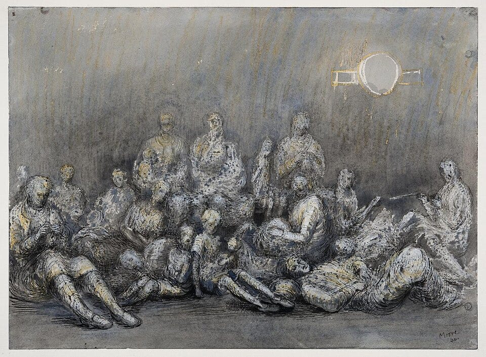 File:Grey Tube Shelter by Henry Moore, 1940, (Tate N05706).jpg File:Grey Tube Shelter by Henry Moore, 1940, (Tate N05706).jpg
