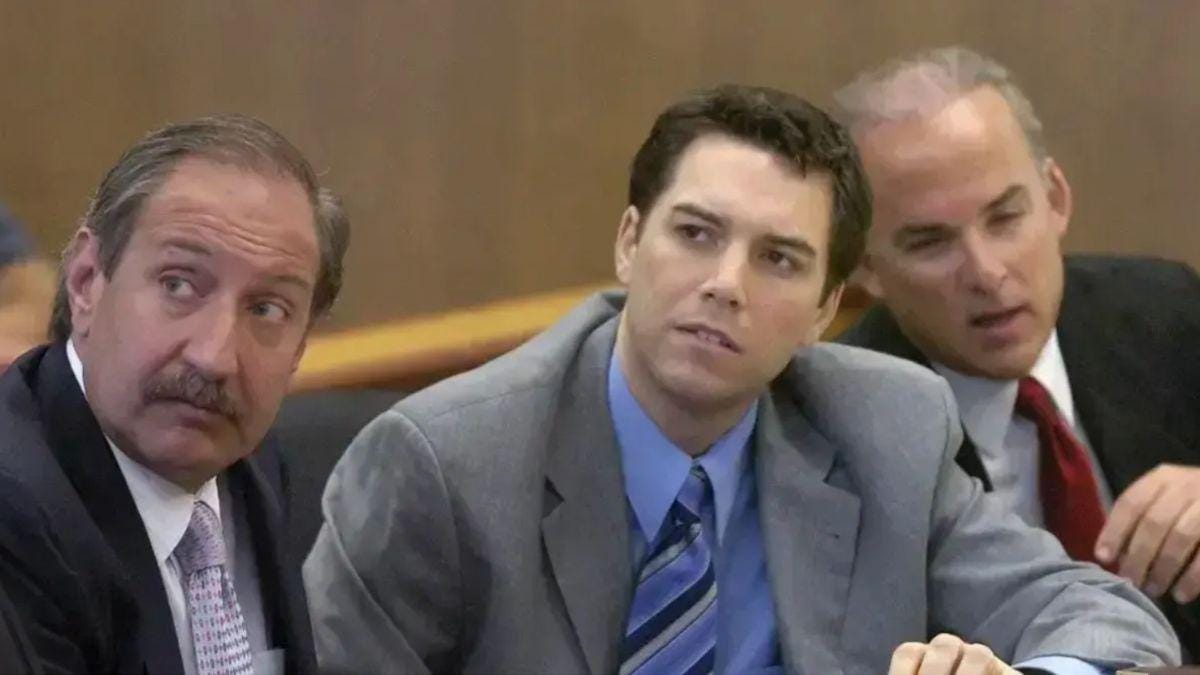 Photo of Mark Geragos and Scott Peterson Photo of Mark Geragos and Scott Peterson