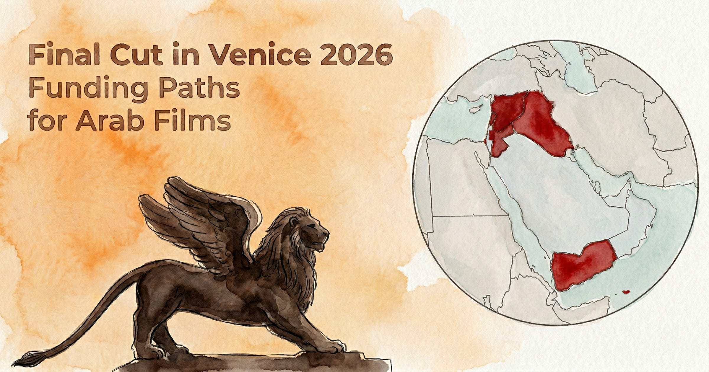 Final Cut in Venice 2026 Focuses on Arab Films and Funding - Illustrated by Souzian Dispatch