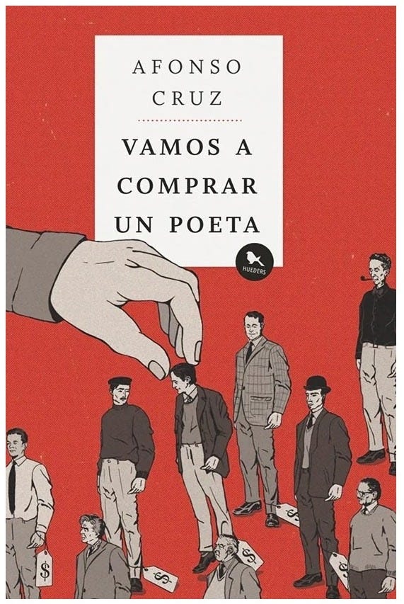 Tapa de Vamos A Comprar Un Poeta de Afonso Cruz