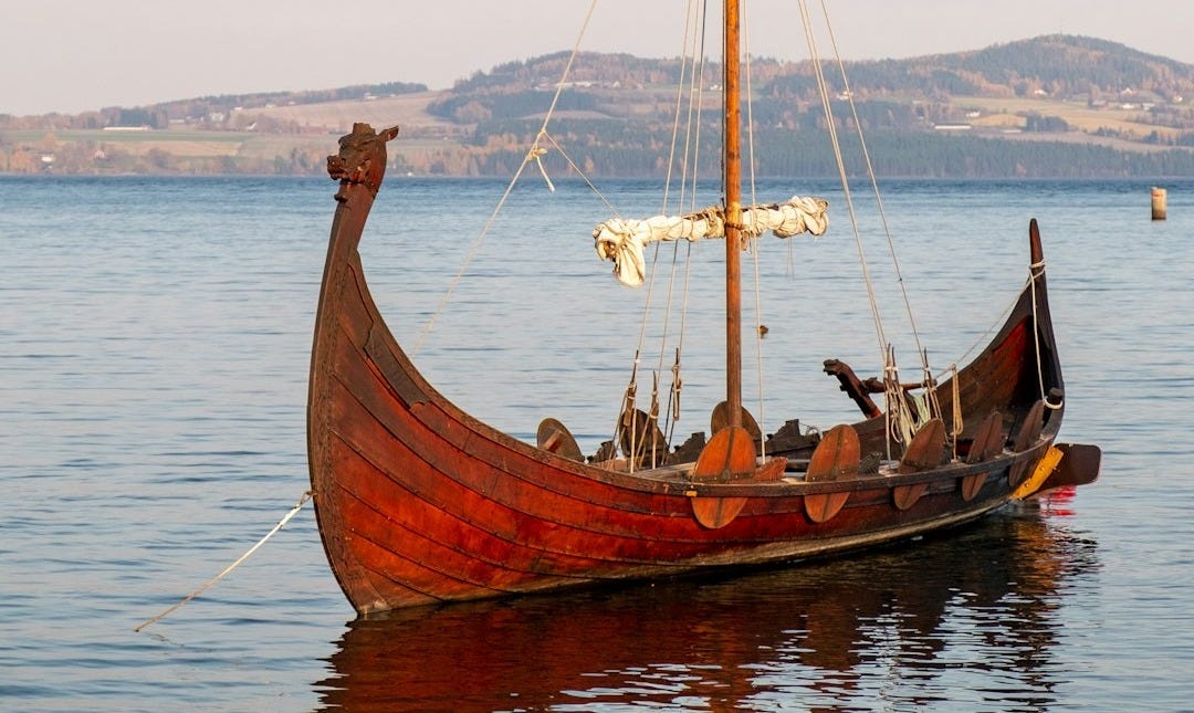 a boat in the water