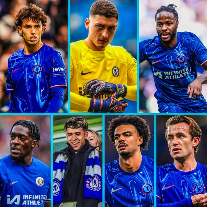 EuroFoot on X: "🚨🔵 Here are 7 players who were not included into  Chelsea's Club World Cup squad... ❌ • Joao Felix • Djordje Petrovic •  Raheem Sterling • Axel Disasi •