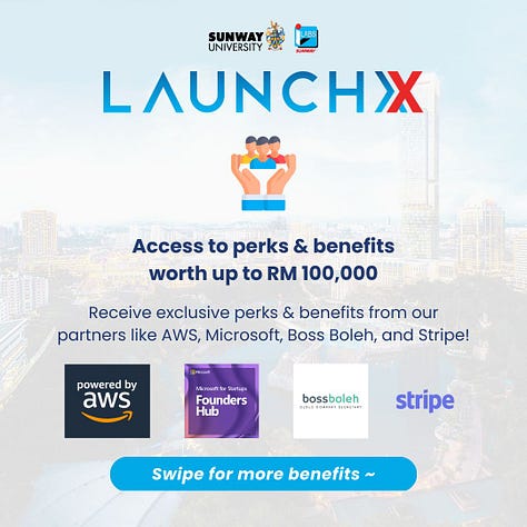 Launch X Programme Benefits