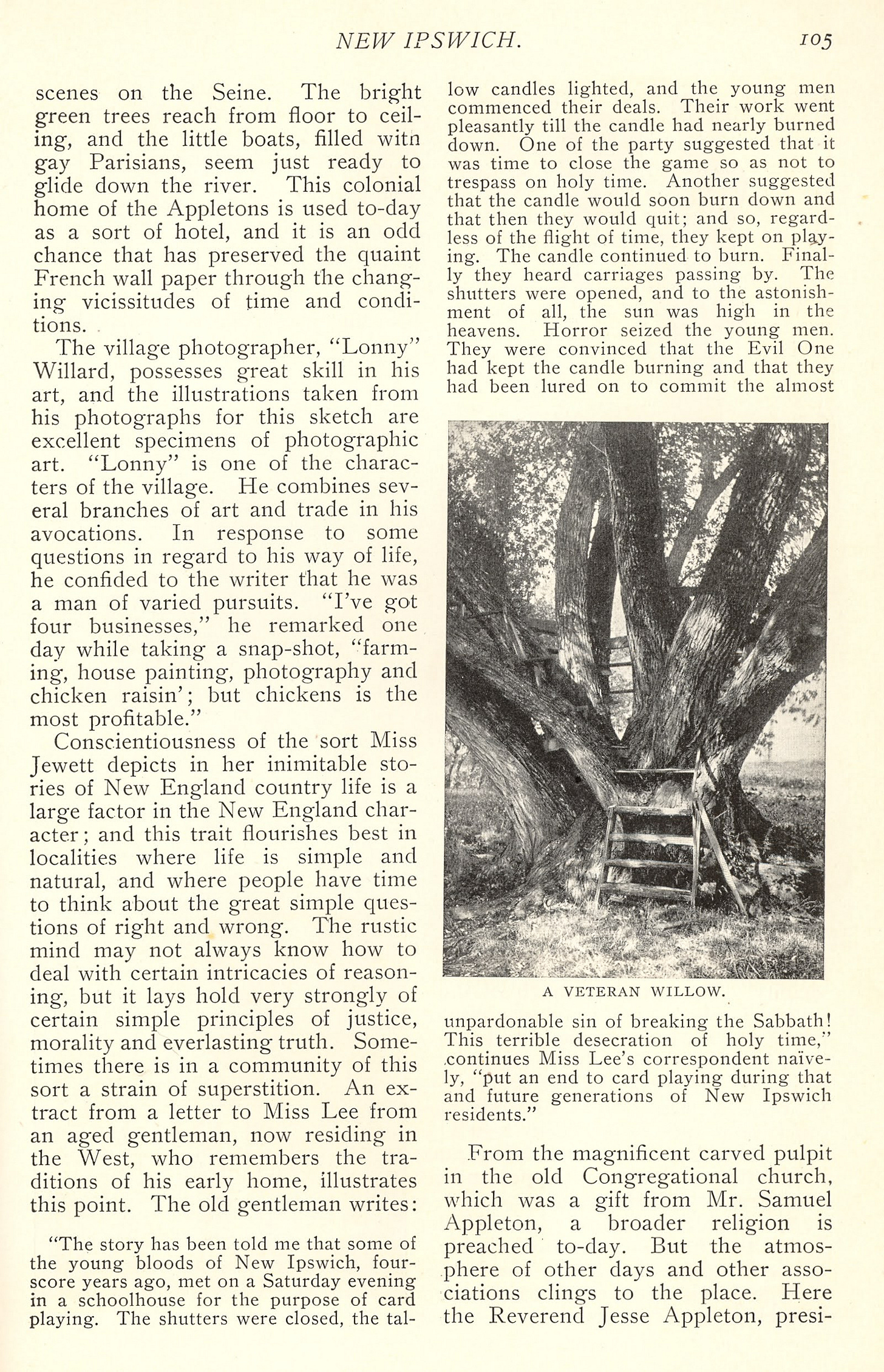 New England Magazine, March 1900, page 105