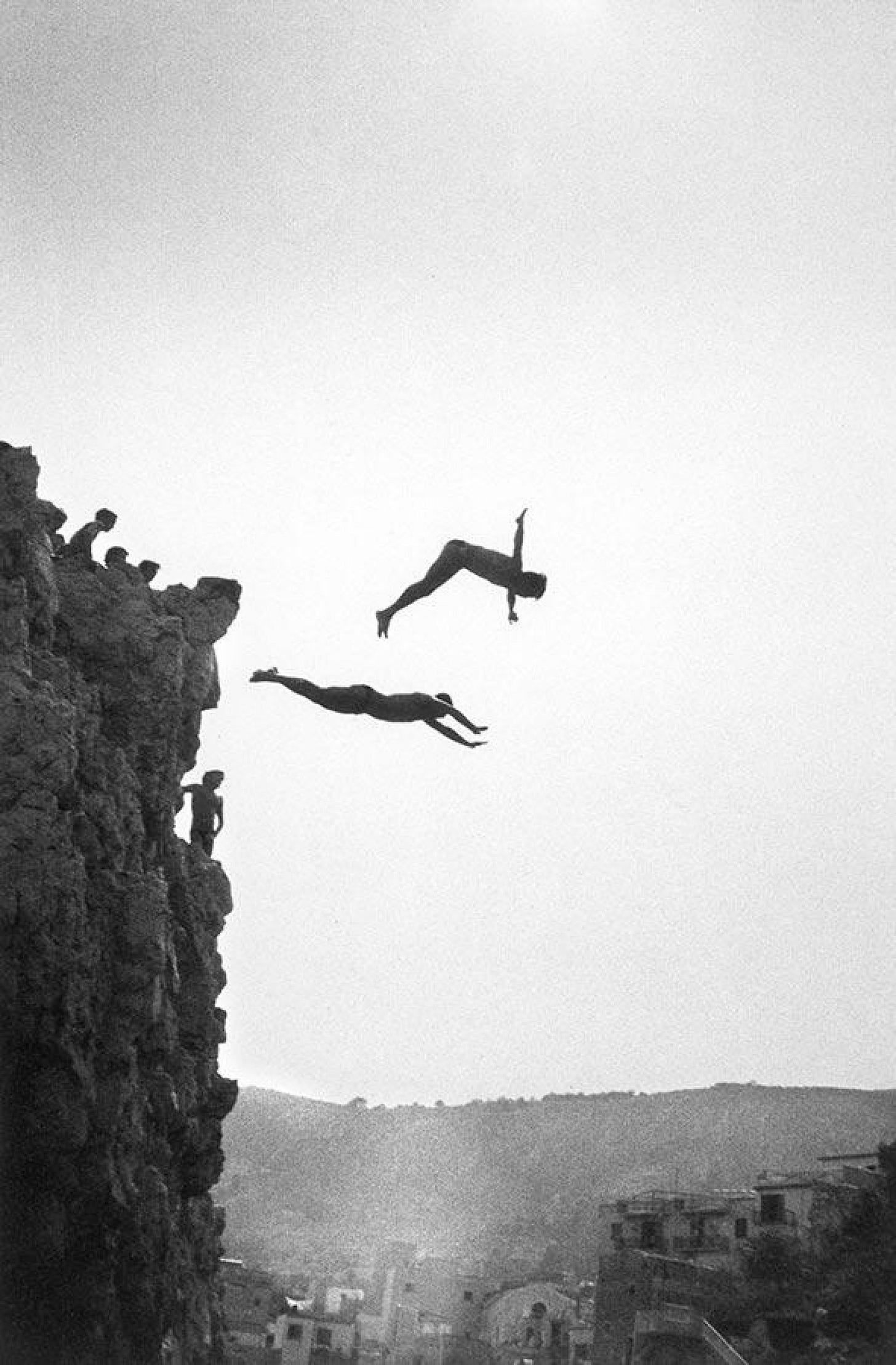 Divers in Sicily, Italy. 1982. | Magnum Photos Store
