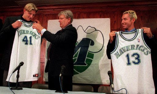Why Mavericks GM Donnie Nelson knew Dirk Nowitzki was the prospect to  target in the 1998 draft