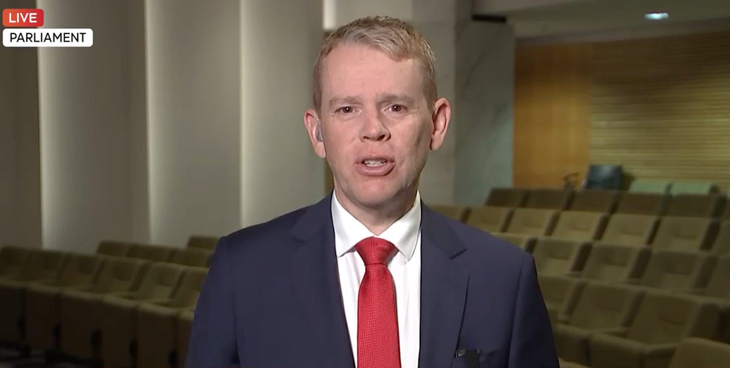 Chris Hipkins. Chris Hipkins.