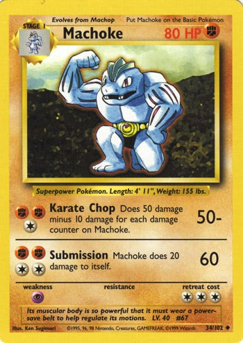 066-68: Machop family - by Robert Walrod