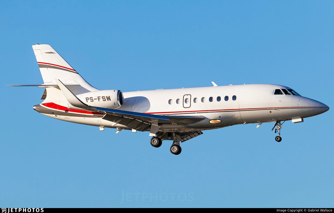 PS-FSW - Dassault Falcon 2000 - Private PS-FSW - Dassault Falcon 2000 - Private
