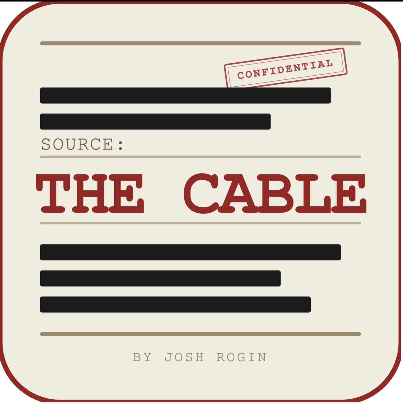 The Cable by Josh Rogin logo