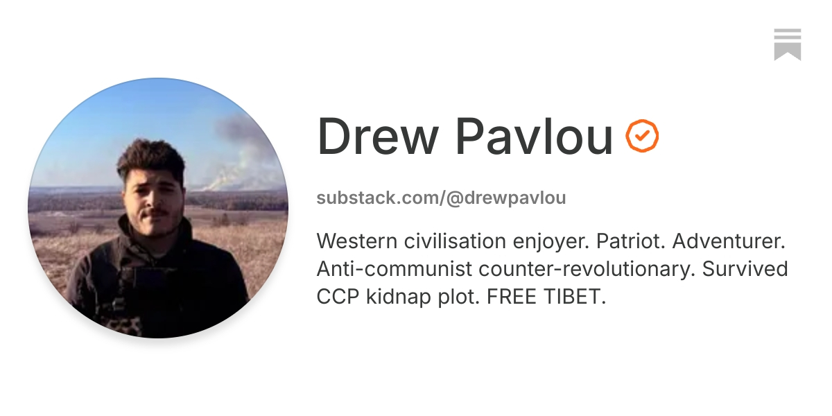 Drew Pavlou | Substack