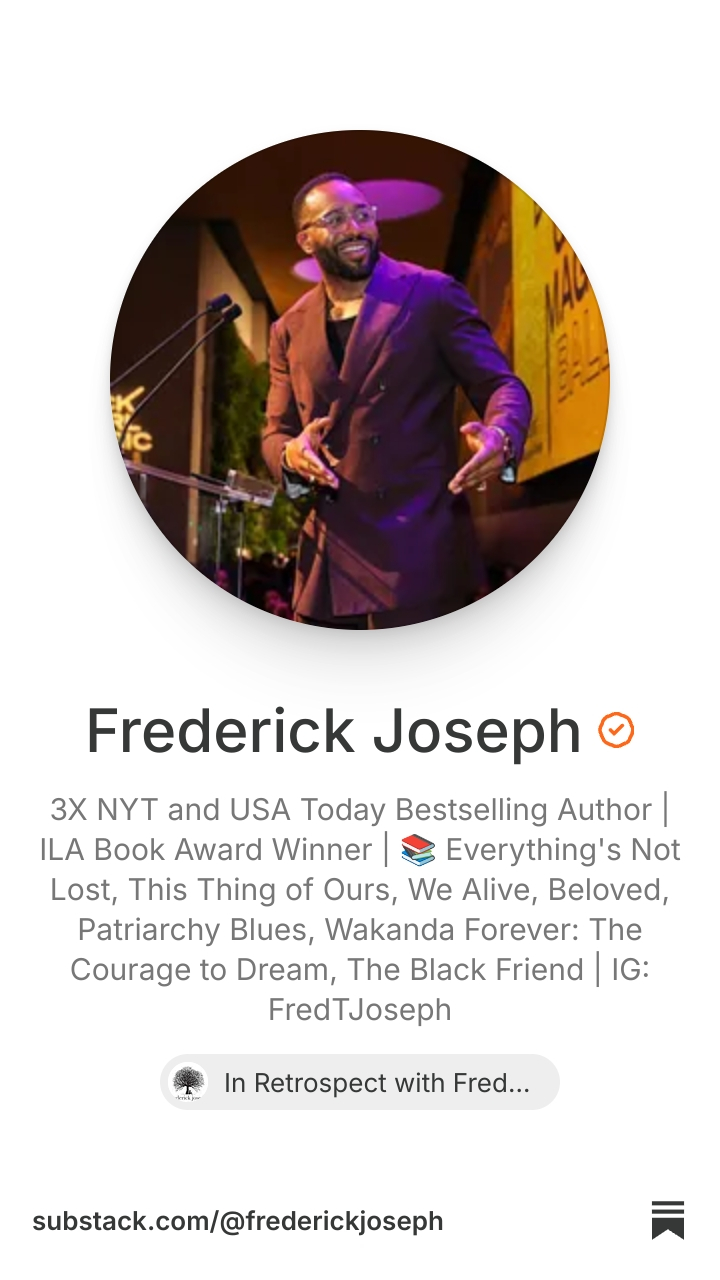 Frederick Joseph | Substack