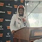 "I can't write a better story": Stefon Diggs begins Commanders homecoming