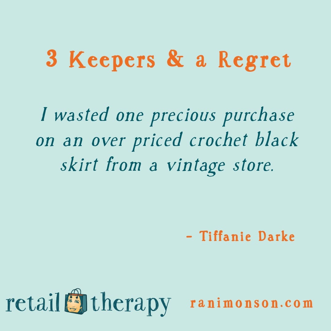 A mistake is significant when you only buy 5 items A mistake is significant when you only buy 5 items